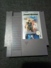 METAL GEAR SOLID 2 SNAKE'S REVENGE NES NINENDO CARTUCCIA 1987 PAL A