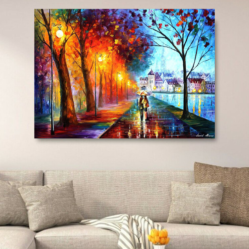 Leonid afremov città - afremov, lago