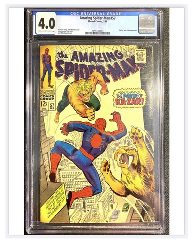 Amazing spider man cgc 4 - #57, 4.0