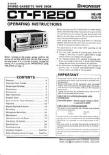 Operation Instructions -