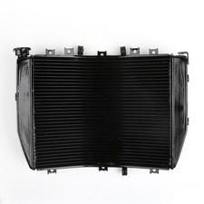 Radiatore in alluminio nero per Kawasaki Ninja ZX10R ZX-10R ZX 10R 2004-2005 S1