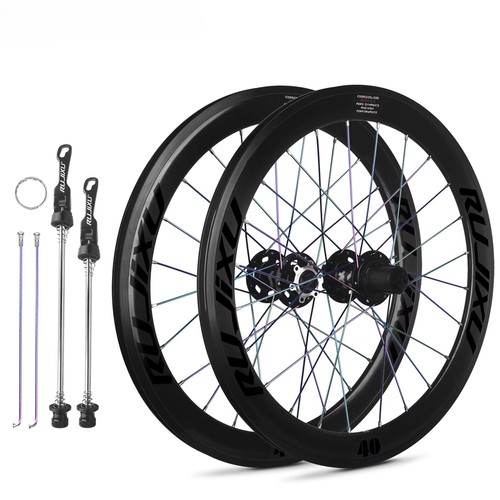 Set ruote bici - , pieghevoli