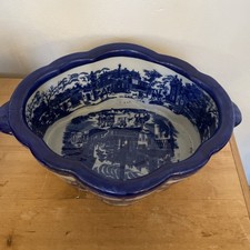 Large Vintage Ironstone Foot