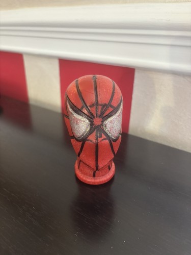 Statua testa spider - statua, spider-man