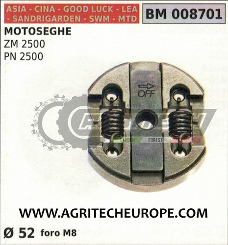 Frizione motosega asia - frizione,