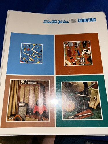 Indice catalogo electro voice - indice,