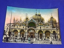 BASILICA DI SAN MARCO VISTA - Cartolina Vintage a Colori