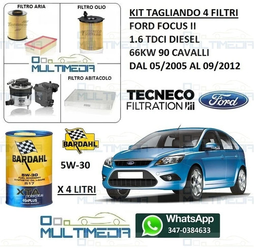 Kit tagliando filtri - kit,