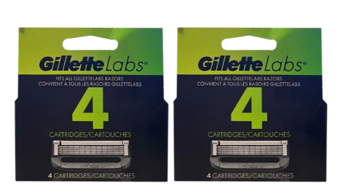 Gillette labs blade refill - labs, 8