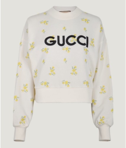 Felpa gucci panna fiori - gucci, nera