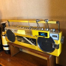 SHARP QT7-DX Radio Cassetta AM FM Stereo BeltDrive con Trasmettitore Perfettamente Funzionante