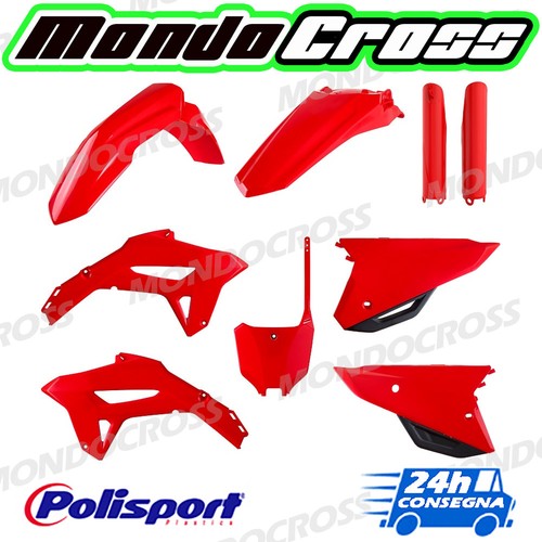 Kit plastiche polisport rosso - kit,