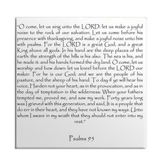 Fridge Magnet Psalms Chapter
