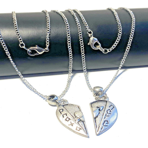 Collana con ciondolo - , cuore