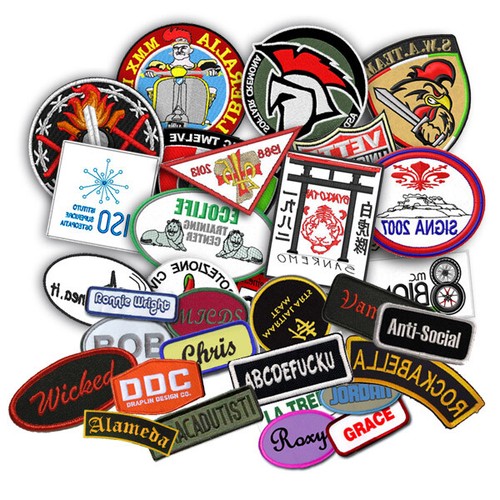Patch toppe ricamate - patch,