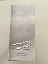 arte invito Galleria Vera Biondi Firenze 1981 Jorrit Tornquist