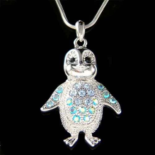 Pinguino blu realizzato con - ~pinguino,