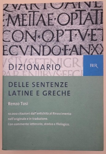 Dizionario delle sentenze - dizionario,