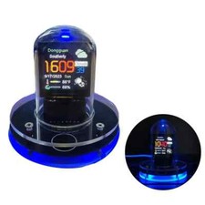 Orologio Stazione Meteo WIFI con Animazione Carica Elettronico Funzione Album Fotografico