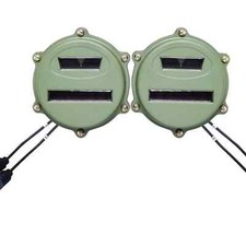 2x Fanale posteriore nero per