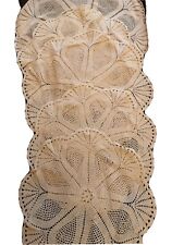 Set 5 Centrini fatti a mano all'uncinetto diverse misure diametro 36-31-27.