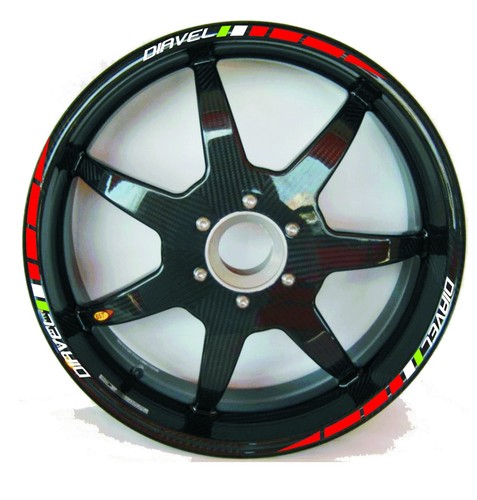 Adesivi moto striscie cerchi - striscie,