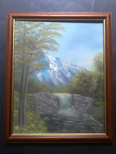 Quadro paesaggio acrilico
