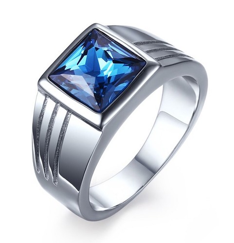Anello quadrato uomo - uomo, donna