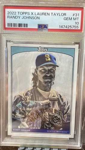Randy johnson 2022 topps - randy, x