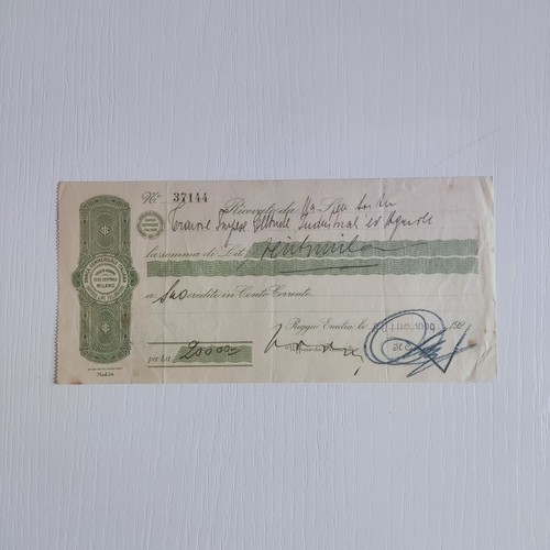 1929 banca commerciale - 1929,