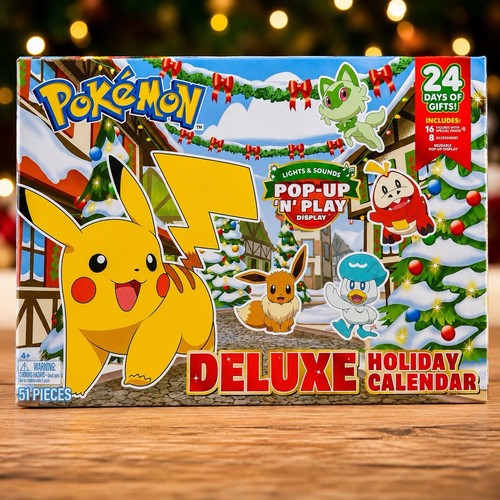 Pokemon deluxe calendario - pokemon,