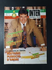 rivista INTER Football Club numero 3 anno 1990 - Matthaus (senza poster)