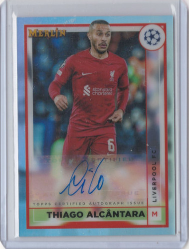 Thiago alcantara 2022 topps - alcantara,