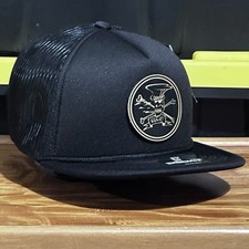 Cappello camionista nero in schiuma con logo Slash Guitarist LogoSnapBack