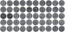 100 lire monete - lire,