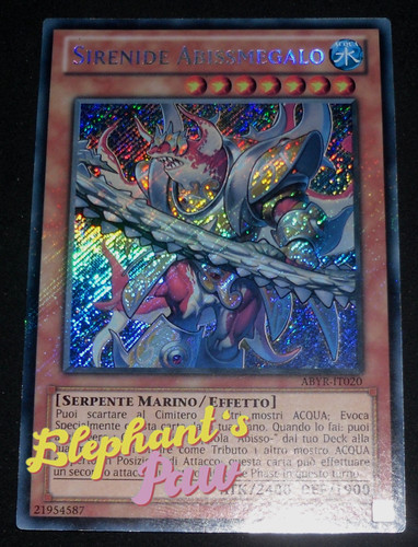Yugioh sirenide abissmegalo - yugioh,