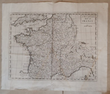 FRANCIA FRANCE ANTICA MAPPA CARTA GEOGRAFICA
