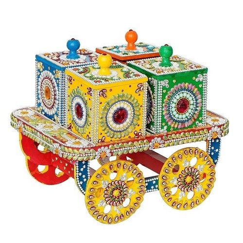 Scatola carrello porta frutta