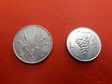 VERO AFFARE 2 PEZZI 1 X 5 LIRE DEL 1950 1 X 10 LIRE DEL 1949 TUTTO  COME DA FOTO