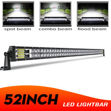 Barra luminosa led 52 pollici faro lavoro fuoristrada 4x4 4WD SUV UTV luce di marcia 12V
