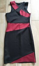 Vestito da sera donna estivo corto nero  elegante tubino sexy abito a fascia 