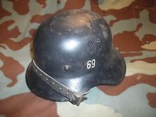 WW2 German Luftschutz M-38 Gladiator Helmet Elmetto tedesco Seconda Guerra