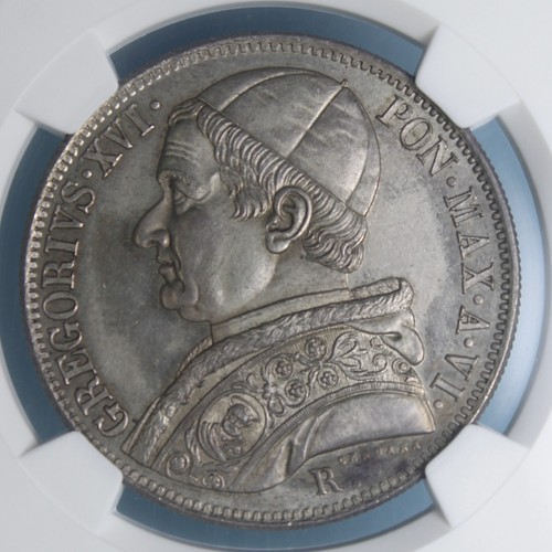 Gregorio xvi scudo 1836 a - gregorio,