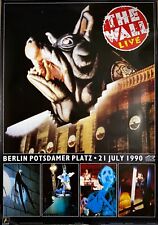 THE WALL LIVE - Poster originale pubblicitario -  Berlin - 1990 -