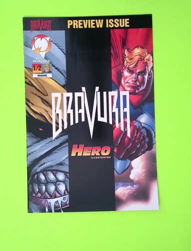 Bravura 1994 malibu comics - bravura, .5