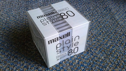 Minidisc maxell plain style - 10,