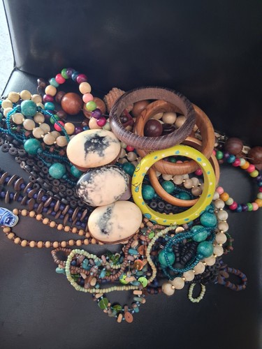 Lot bijoux vintage en - lot,