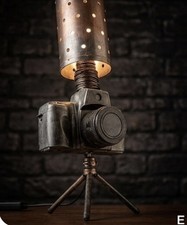 Lampada Steampunk Artistica -