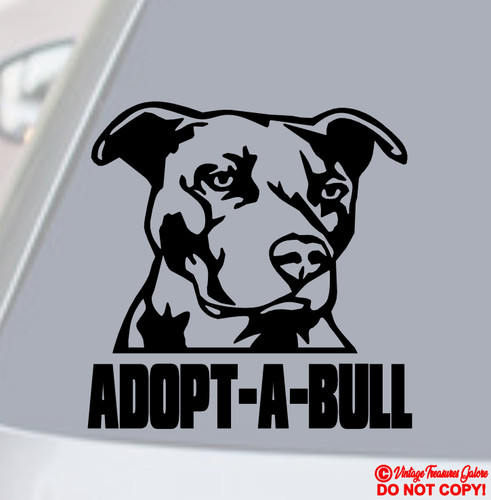 Adesivo pitbull finestrino - adesivo,