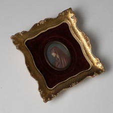 Miniatura volto di donna del